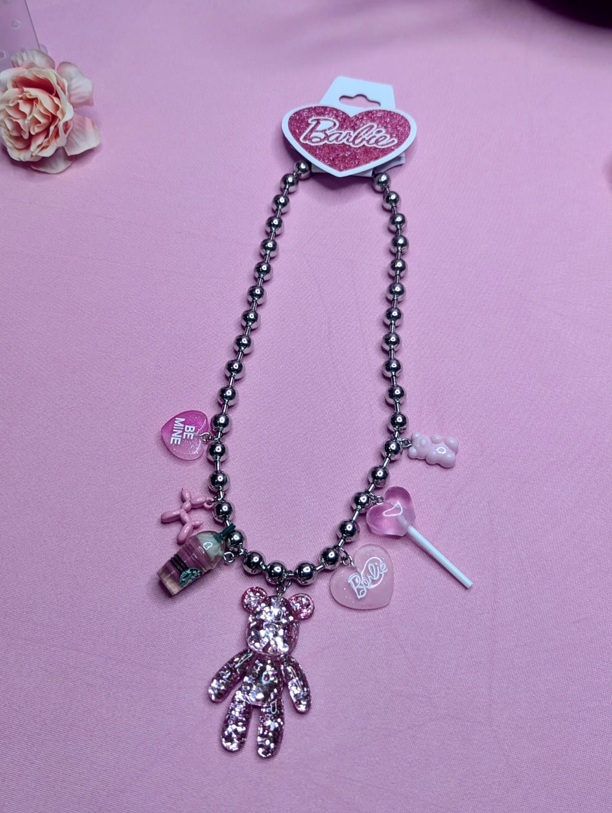 Barbie necklace