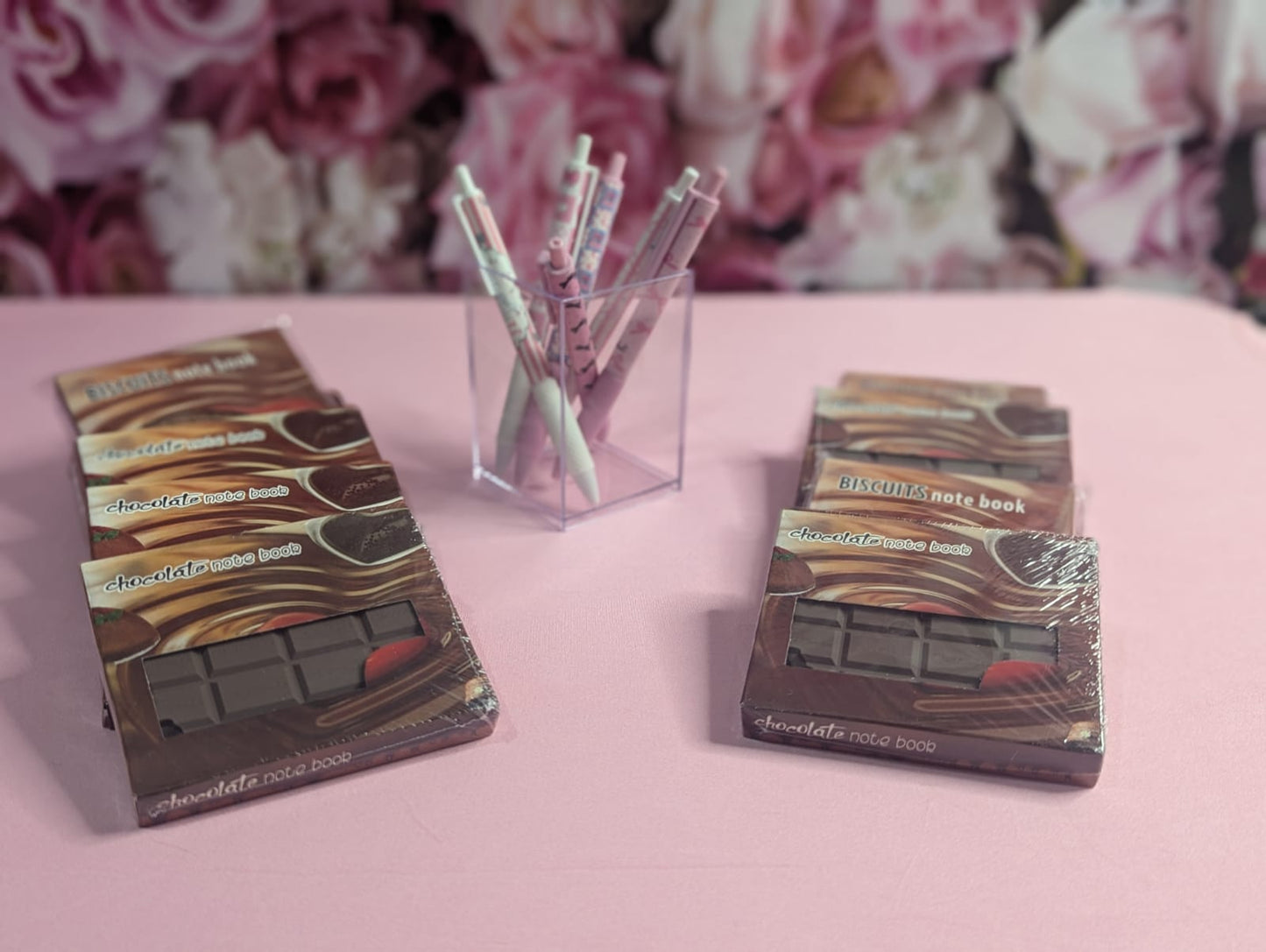 Chocolate scented notebook