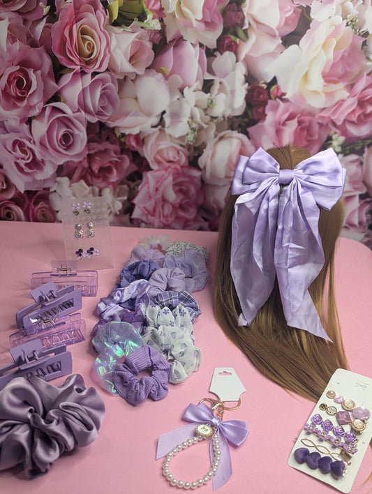 Lilac collection (Hair bow)